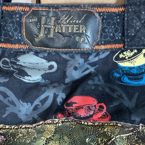 Mad Hatter Teapot Bag in Multicolor - Picture 3 of 10